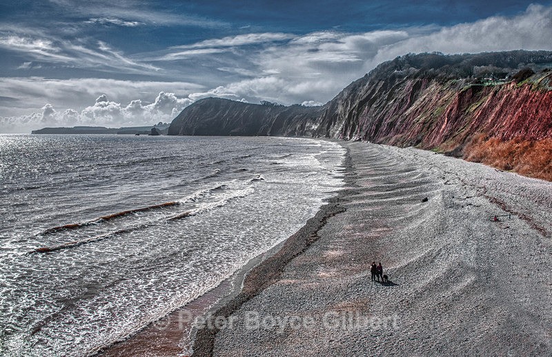 The Jurassic Coast at Sidmouth - The Coast