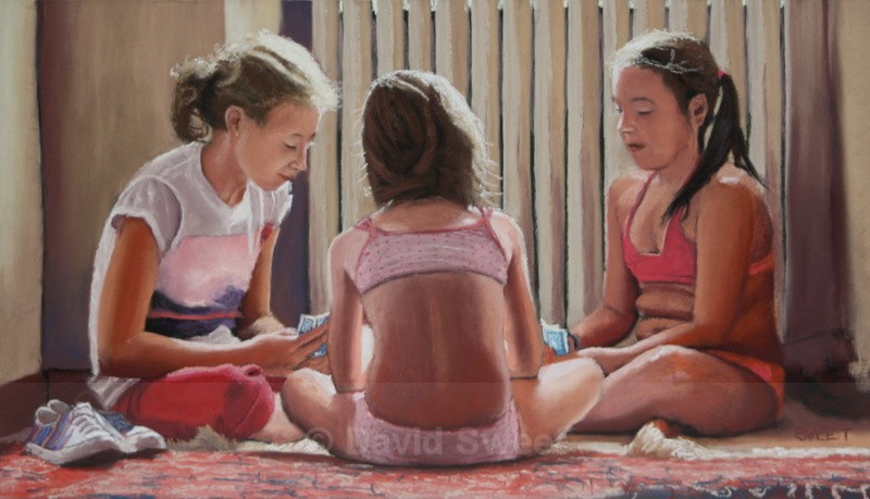 The Card Sharks - Paintings
