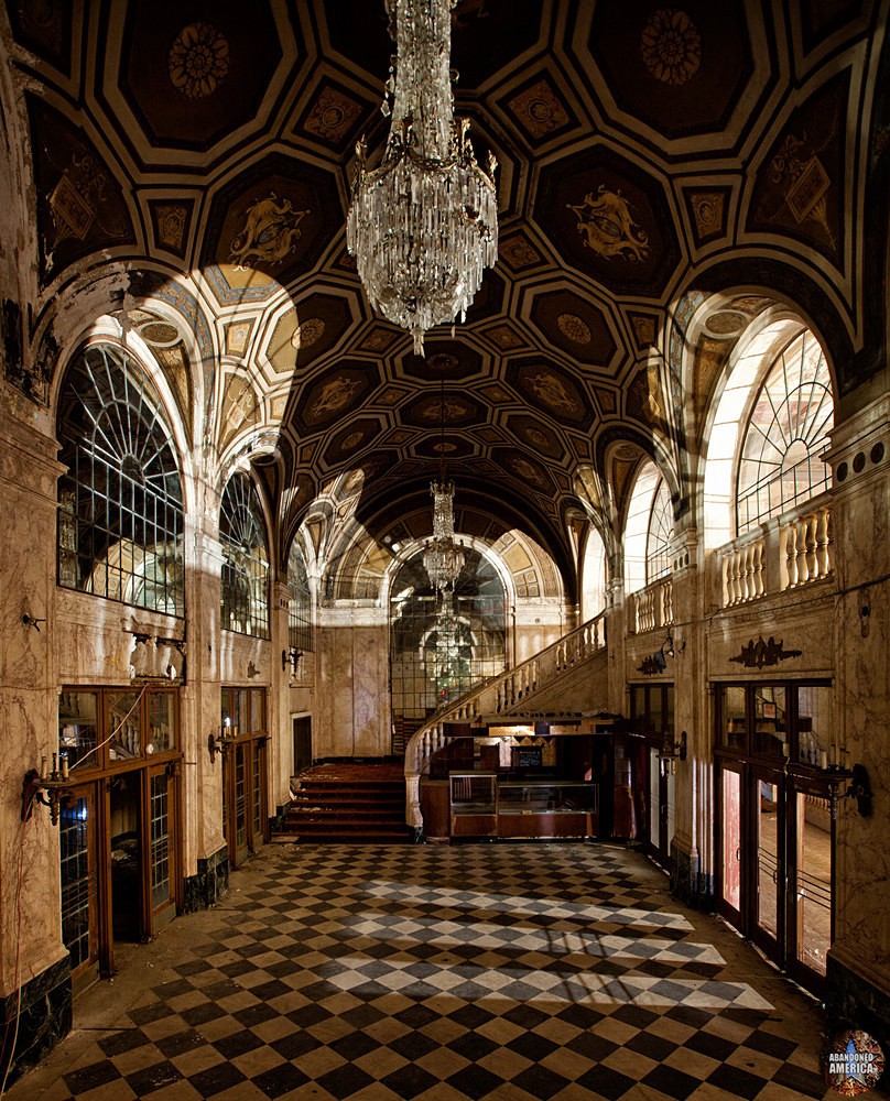 The Abandoned Palace Theatre in Bridgeport, CT