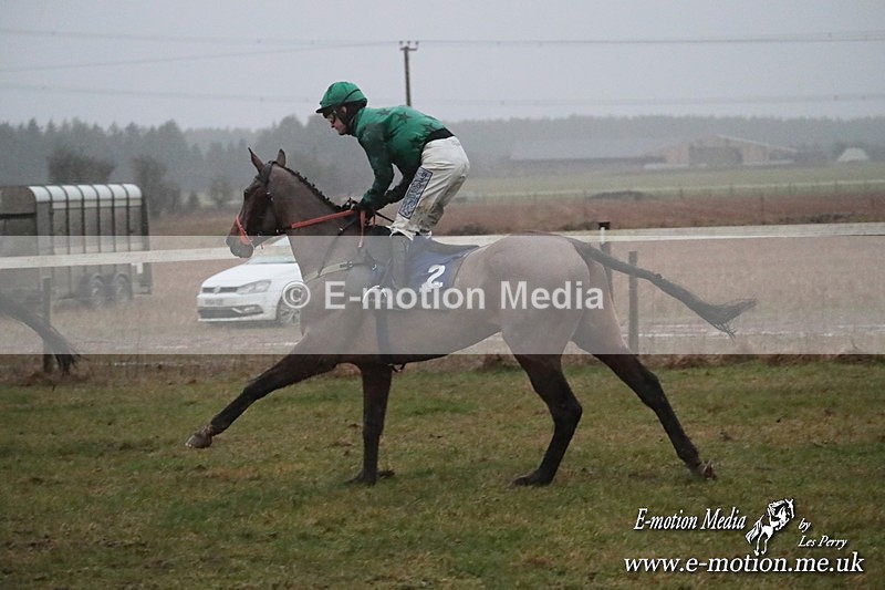 PtP 260125 1226 - Cocklebarrow Point-to-Point racing with the Heythrop Hunt 26/01/25