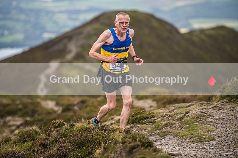 Uphill Only-365 - British Athletics Off Road Running Championships Senior Uphill Only Trial - Skiddaw Friday 15th Augu