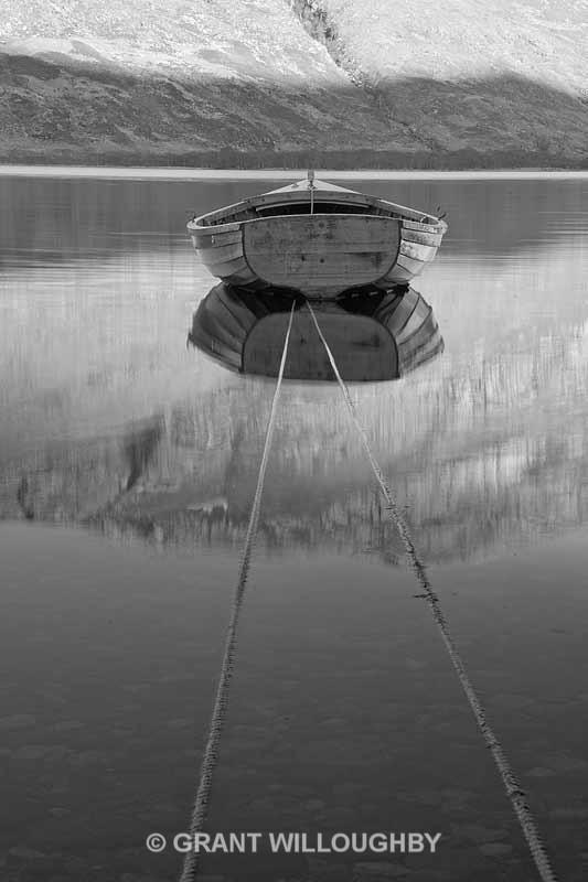 The Boat - Monochrome