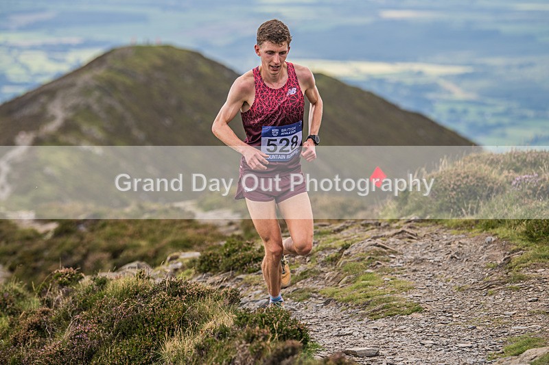 Uphill Only-41 - British Athletics Off Road Running Championships Senior Uphill Only Trial - Skiddaw Friday 15th Augu