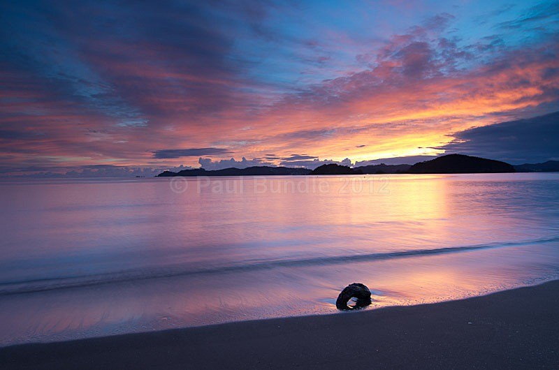 Sunrise Paihia Bay - New Zealand North Island