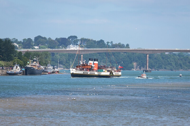 Waverley's Grand Return to Bideford II - PS Waverley