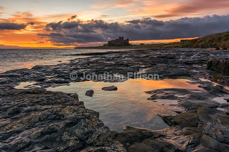 Rock Pool Reflections - Northumberland