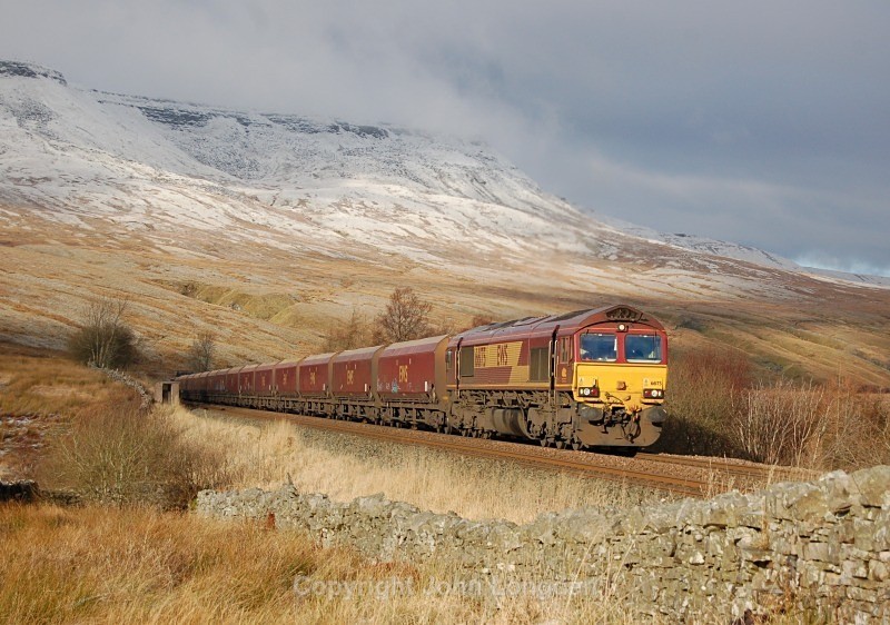 5.12.12 - 66175 6E85 Hunterston - Drax, Ais Gill MP260 - Ais Gill - Milepost 260