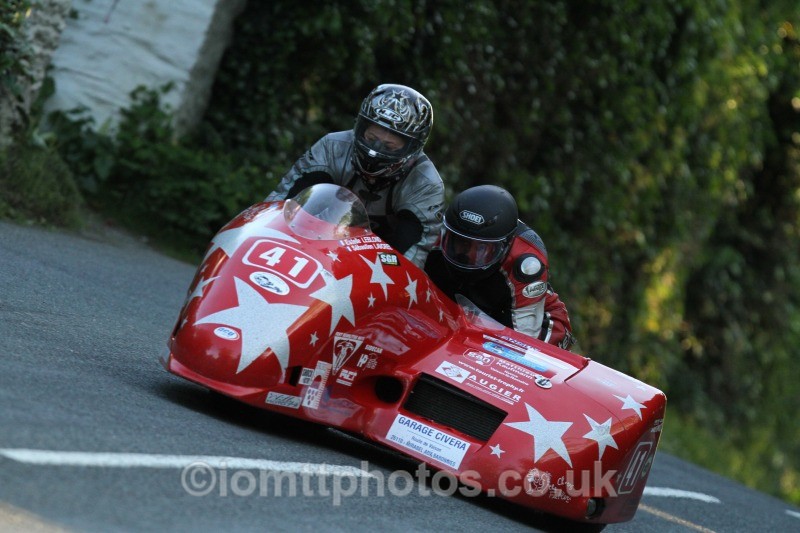 Estelle Leblond & Sebastien Lavorel - Friday Practice - Sidecars