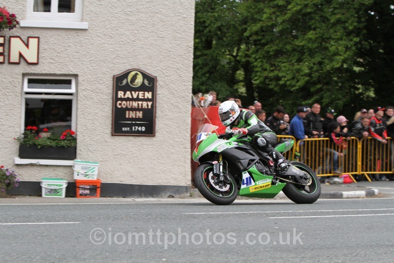 Kiaran Hankin Kawasaki / Khhire - Monster Energy Supersport Race 2