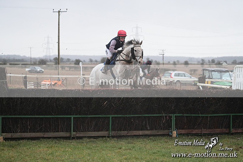 PtP 260125 591 - Cocklebarrow Point-to-Point racing with the Heythrop Hunt 26/01/25