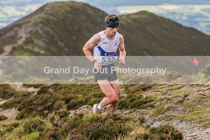 Uphill Only-73 - British Athletics Off Road Running Championships Senior Uphill Only Trial - Skiddaw Friday 15th Augu