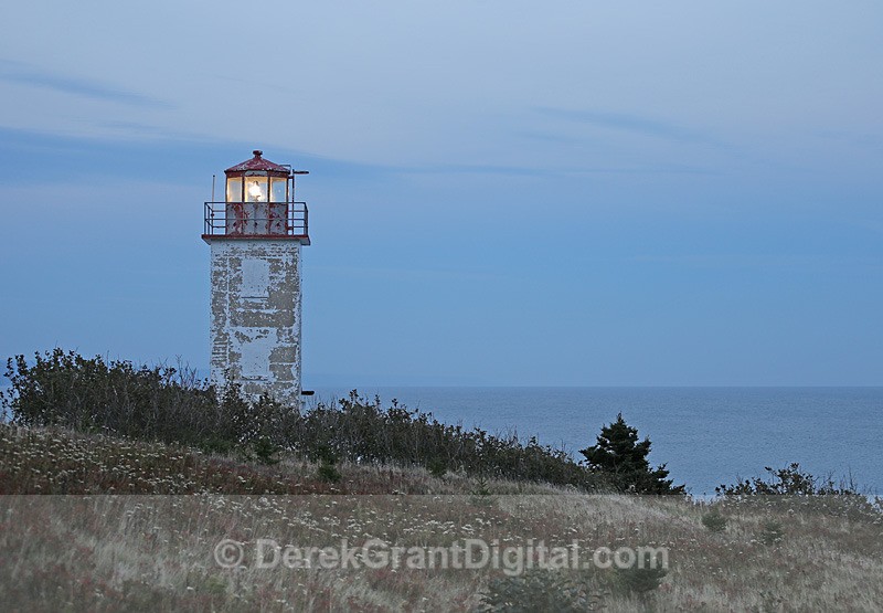 Quaco Head Lighthouse New Brunswick Canada - Lighthouses of New Brunswick