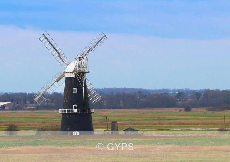 Berney mill by Robin Ives - New Members Work