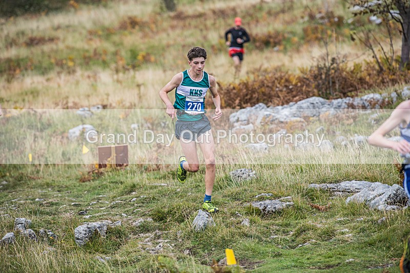 Year 10-11-114 - The English Schools Fell Running Championship Giggleswick Year 10-11 Sunday 6th October 2024