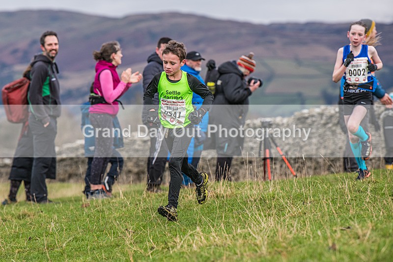 Cunswick U13-96 - Kendal Winter League Cunswick Scar Junior Under 13 Fell Race Sunday 26th January 2025