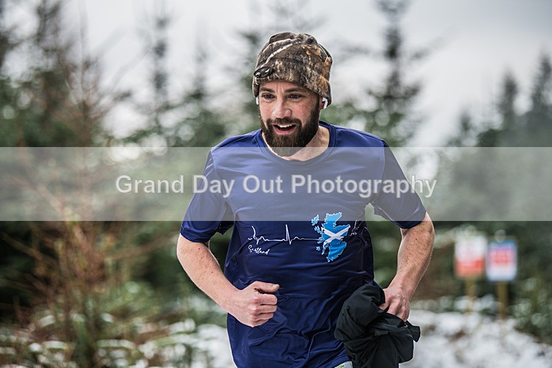 Glentress-1126 - High Terrain Events Glentress 10K 21K & 42K Trail Races Sunday 16th February 2025
