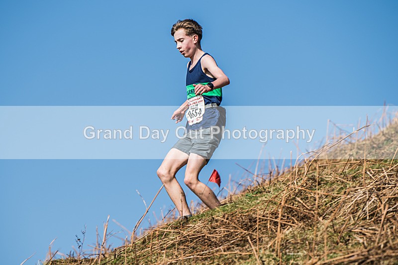 Elterwater-286 - Kendal Winter League Elterwater Under 15/17 Fell Races Sunday 9th March 2025