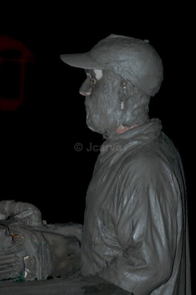 Clay Man - Human Statues - Faces