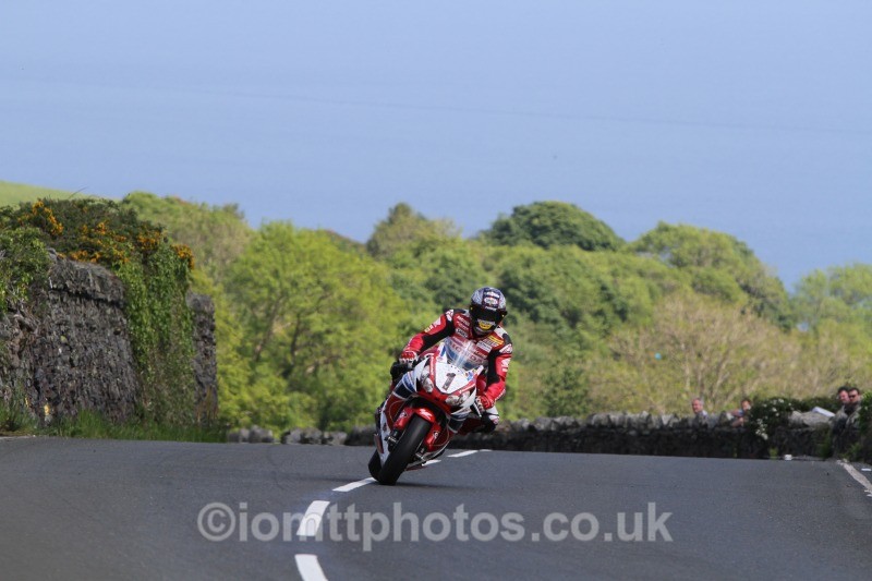 John McGuinness Honda / Honda Racing - Dainese Superbike Race 2014