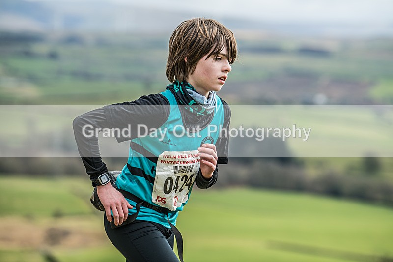 Helm Hill -330 - Kendal Winter League Helm Hill Fell Races (Under 13/15/17 & Seniors) Sunday 16th March 2025