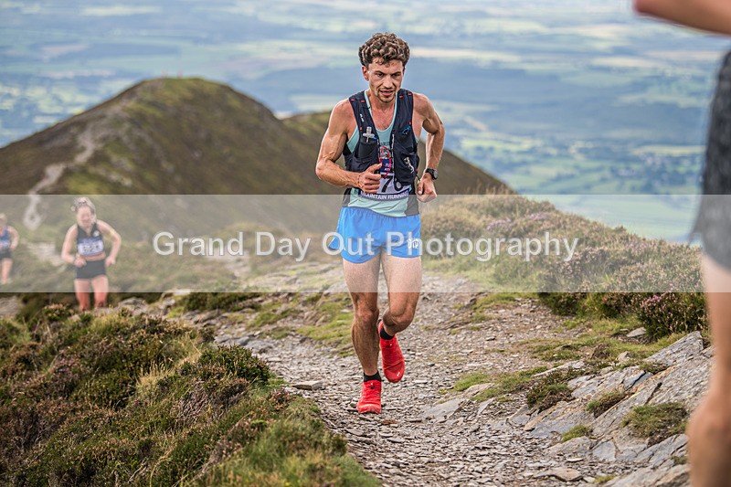 Uphill Only-191 - British Athletics Off Road Running Championships Senior Uphill Only Trial - Skiddaw Friday 15th Augu