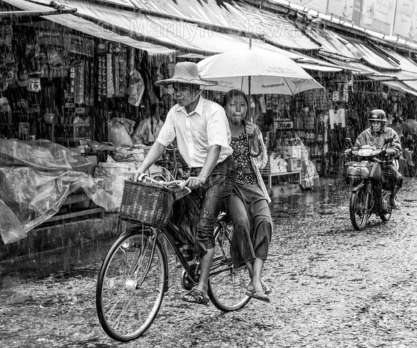 Afternoon rain (mono) - Exhibition acceptances