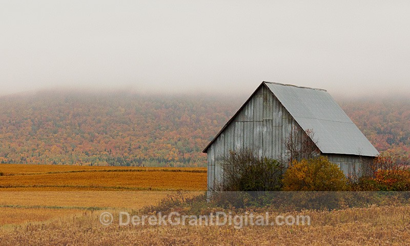 Old Barn Near Royalton, New Brunswick Canada - Old Barns & Buildings