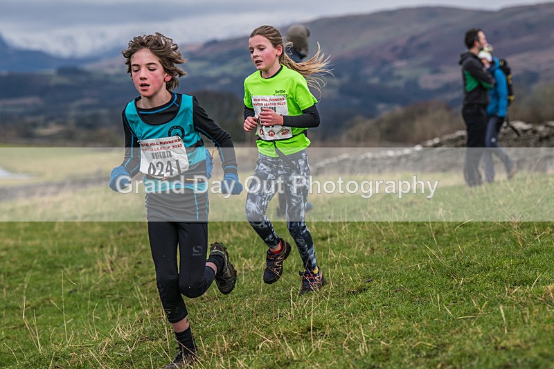Cunswick U13-168 - Kendal Winter League Cunswick Scar Junior Under 13 Fell Race Sunday 26th January 2025