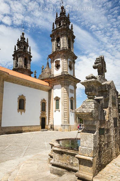 Lamego church - Portugal and a hint of Spain