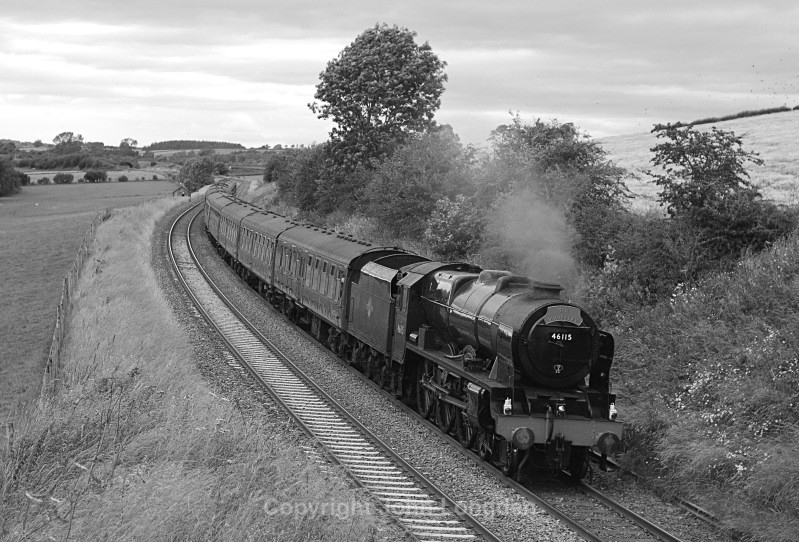 22.7.12 - LMS 'Royal Scot' 46115 Carlisle - York Waverley, Staingills - Staingills Farm