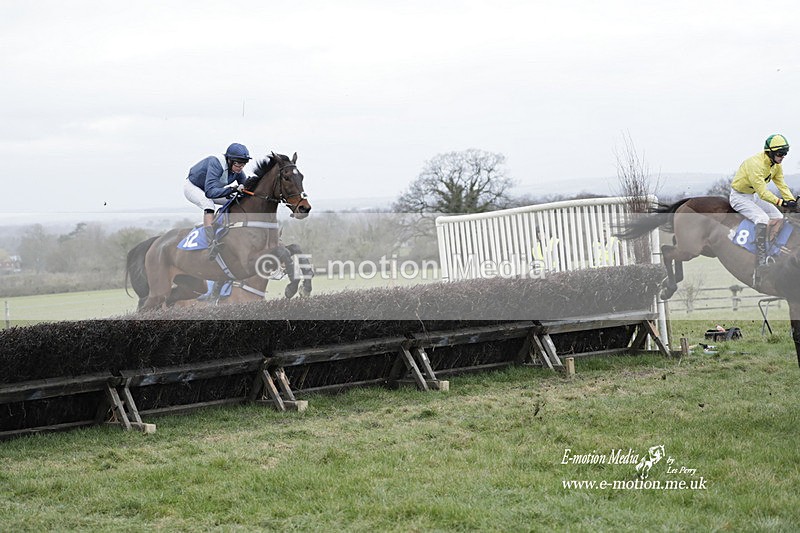 PtP 250223 0692 - Kimblewick Hunt Point-to-Point Kingston Blount 25/02/23