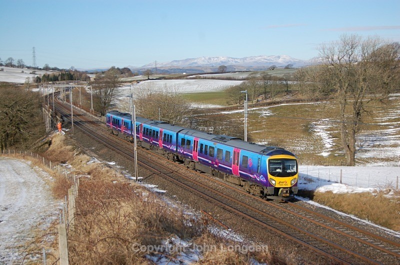 12.3.13 - 185105 07.45 Man Pic - Edinburgh, Docker - West Coast Main Line (north to south)