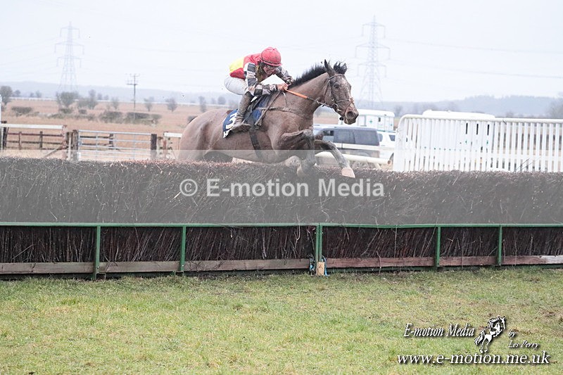 PtP 260125 894 - Cocklebarrow Point-to-Point racing with the Heythrop Hunt 26/01/25
