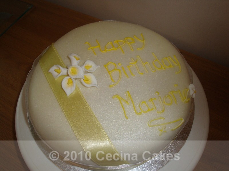  - Celebration including Photo cake (Click on picture to enlarge)