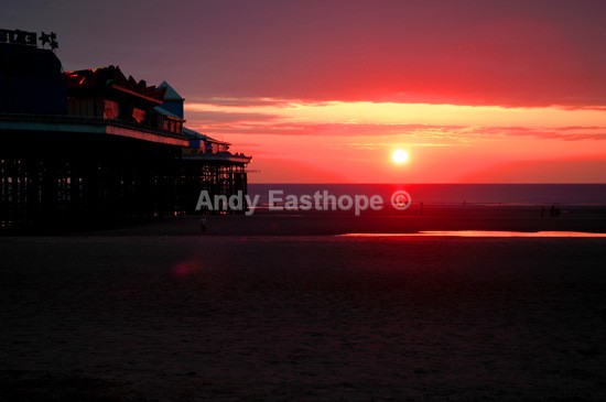 Blackpool Sunset 1 - Blackpool