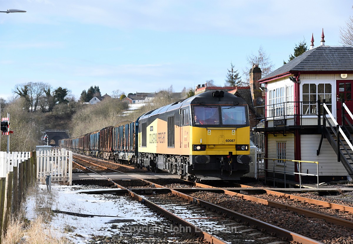 JL - 27.2.18 60087 6J37 Carlisle - Chirk, Culgaith - Culgaith