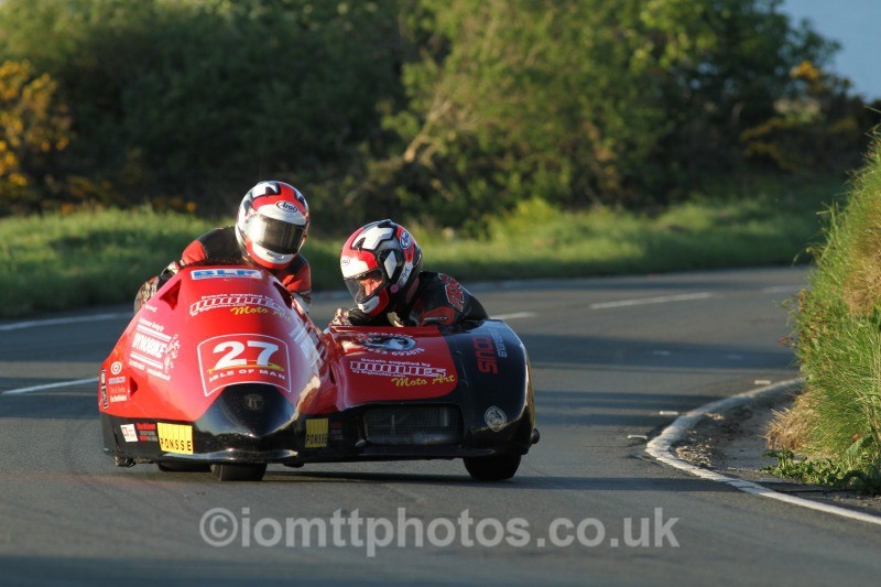 Nicholas Dukes / William Moralee BLR / DynoBike - Monday Practice - Sidecars