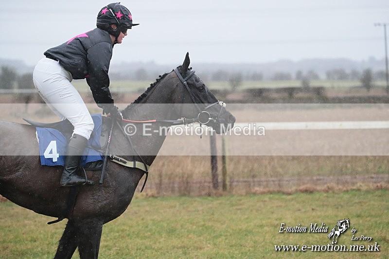 PtP 260125 339 - Cocklebarrow Point-to-Point racing with the Heythrop Hunt 26/01/25