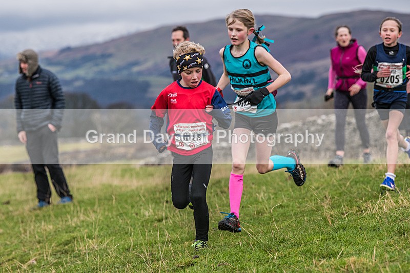 Cunswick U13-181 - Kendal Winter League Cunswick Scar Junior Under 13 Fell Race Sunday 26th January 2025