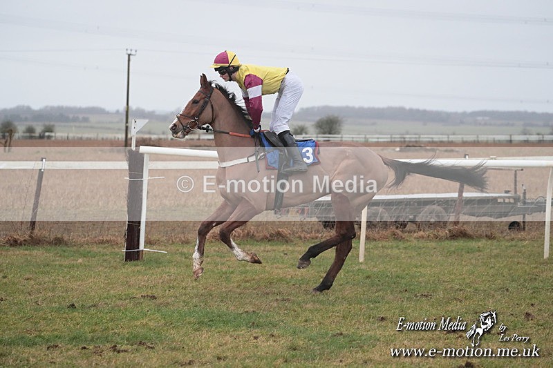 PtP 260125 464 - Cocklebarrow Point-to-Point racing with the Heythrop Hunt 26/01/25