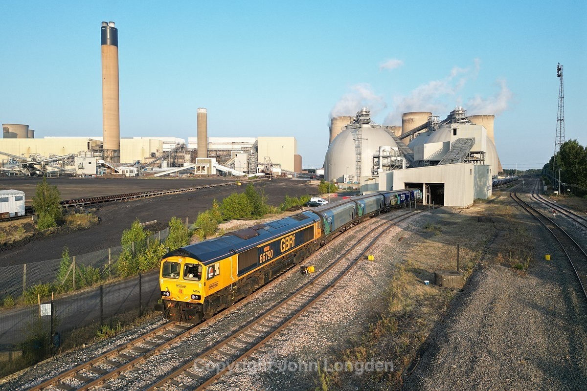 JL - 30.8.24 66790 6E10 Liverpool biomass - Drax, Drax - Latest shots