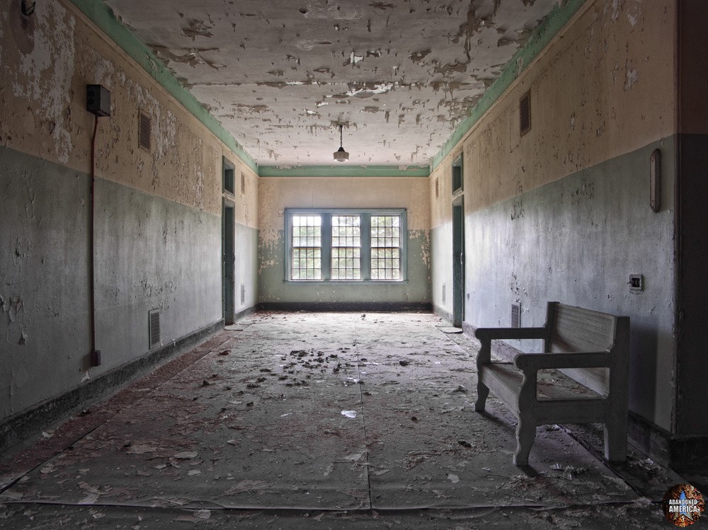 Hallway Taunton State Hospital