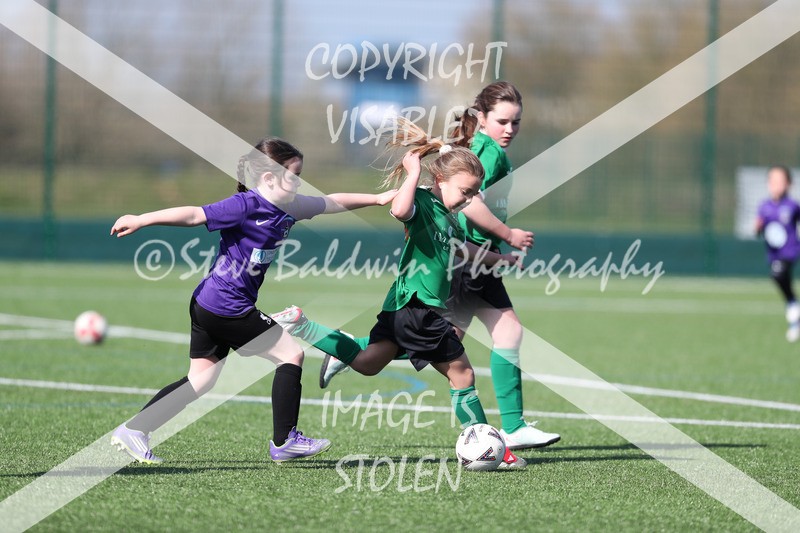 1DX20211 - 2026-03-21 FC Abbey Meads U9 Purple Girls V Stratton Juniors FC U9 Pheonix Girls