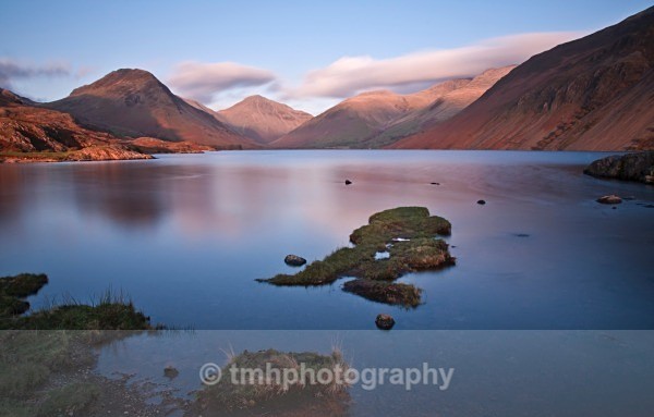 Evening Light at Wast Water. - Lakedistrict