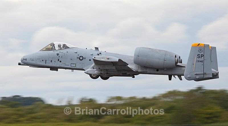 USAF Fairchild Republic A10 'Warthog'Thunderbolt 2 - RAF Fairford RIAT 2009 - 2014 Airshows