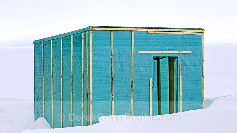 Cameron Road Ice Hut - Rothesay New Brunswick Canada - Ice Shacks