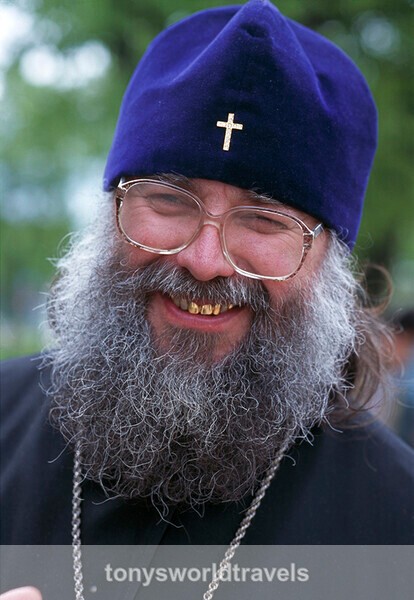 Russian Orthodox Priest, Russia - Smiling faces of the World