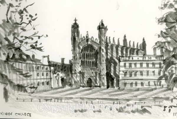Kings College Cambridge 1 - Sketches