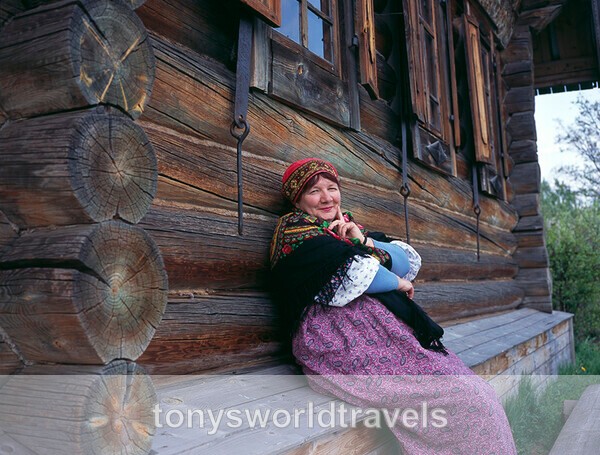 Smiling Russian lady - Smiling faces of the World