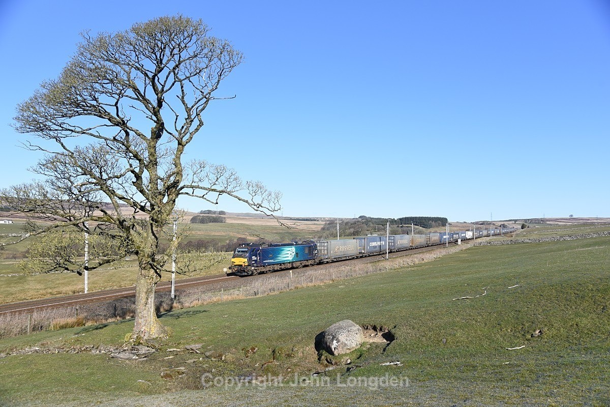 JL - 10.4.21 88008 4M27 Mossend - Daventry, Salterwath - West Coast Main Line (north to south)
